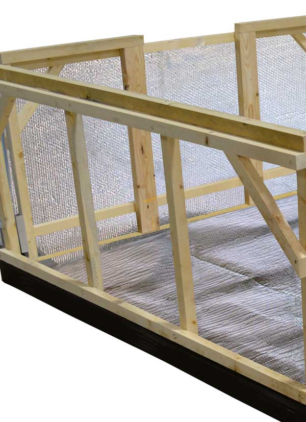 Treated Wood Frame